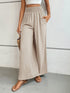 Perfee Wide Leg Pants with Pockets - Odaingerous